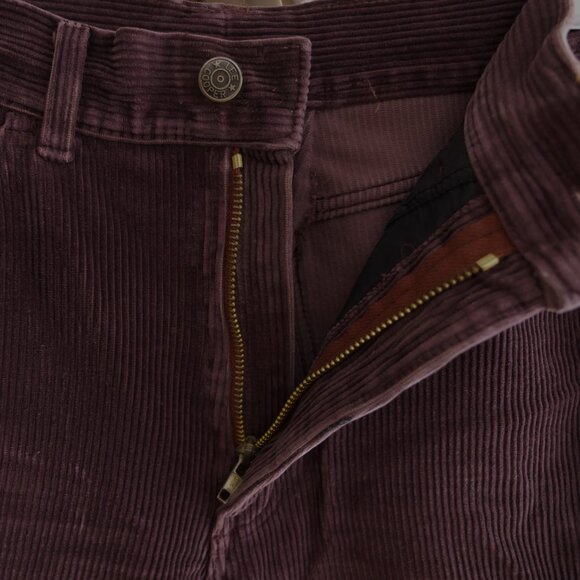 Vintage 1970s Lee Cooper Retro 70s High Rise Corduroy Pants Brown Jeans - Picture 9 of 9